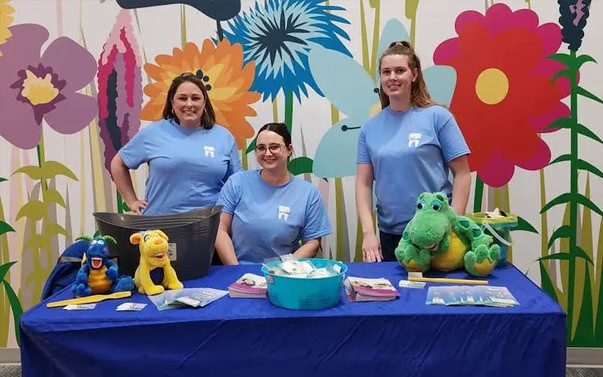 Community Dental Outreach Team Event Table