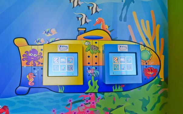 Pediatric Dentist Interactive Wall Games