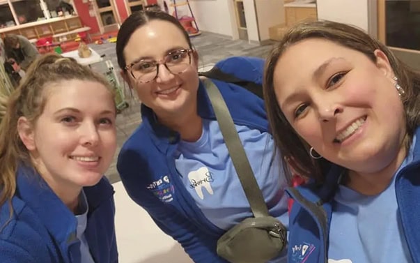 Pediatric Dentistry Team Selfie Community Event